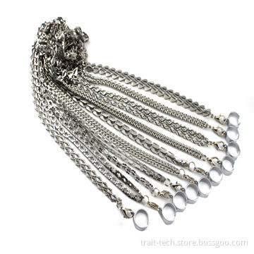 2014 wholesale price good-quality stainless steel lanyard for electronic cigarette